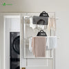 Étendoir à linge mural suspendu pliable Blanc - vounat.shop