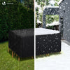 Housse salon de jardin bache de protection 420D 213x132x73cm noire - vounat.shop