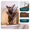 Bibliotheque Arbre etagere a Livres 30x16x40.5cm Marron Rustique - vounat.shop