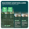 Brise vue occultant en HDPE 90g/m² 1.8x20m avec attaches de fixation vert - vounat.shop