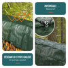 Bâche de Protection en Polyéthylène resistant et impermeable 240g/m² vert et argent 4x8m - vounat.shop