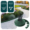 Bordure de jardin plastique flexible 20m avec piquets vert - vounat.shop