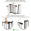 Barriere de securite Grande Version 3.6M 6 Panneaux noire - vounat.shop