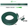 Kit de lamelles occultantes PVC brise vue 75m x 4.7cm avec 150 clips Vert - vounat.shop