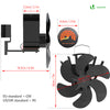 Ventilateur poele bois 6 lames avec thermometre - vounat.shop