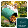 Lot de 3 Sac de Jardin Pop up 100L en Polyéthylène avec Poignées - vounat.shop
