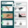 Etendoir a linge telescopique pliable extensible ailes hautes 284x55x122cm metal blanc - vounat.shop
