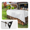 Bâche de Protection en Polyéthylène resistant et impermeable 180g/m² blanche 6x8m - vounat.shop