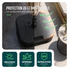 Pied de parasol sable et eau pour mat 38/48mm 22L HDPE noir - vounat.shop