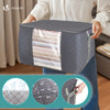 Lot de 7 sac de rangement sous vide Non Tisse XXL gris - vounat.shop
