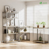 Lot de 2 etageres de rangement renforcees charge extra lourde 5 niveaux 180x90x40cm - vounat.shop