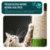 Arbre a chat 112cm multi niveaux Griffoir et niche Vert Orange - vounat.shop