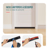 Bas de porte isolant coupe froid 500 cm noir - vounat.shop