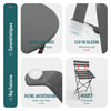 Set de Bistro en metal 1 table 2 chaises Gris - vounat.shop
