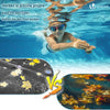 Bache a bulle piscine 120 microns rectangulaire decoupable 450x220cm noir - vounat.shop