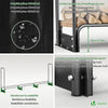 Serre buche 3m avec housse de protection noir - vounat.shop