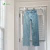 Étendoir à linge mural suspendu pliable Blanc - vounat.shop