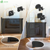 Barriere de securite retractable HAUTE 180x96cm noir - vounat.shop