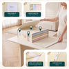 Lot de 6 Sacs de Rangement Drap de Lit Pliable 38,5x33x12cm Beige - vounat.shop