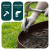 Bordure de jardin plastique flexible 10m avec piquets Marron - vounat.shop