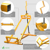 Leve tracteur Tondeuse Supporte 400 kg max Jaune - vounat.shop