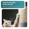 Arbre a chat 155cm multi niveaux Griffoir et niche Gris - vounat.shop