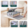 Lot de 6 Sacs de Rangement Drap de Lit Pliable 38,5x33x12cm Gris - vounat.shop