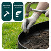 Bordure de jardin plastique flexible 10m avec piquets noir - vounat.shop