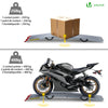 Rampe de chargement pliable Charge lourde antiderapant en acier galvanise 196cm - vounat.shop