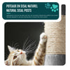 Arbre a chat 112cm multi niveaux Griffoir et niche Gris - vounat.shop