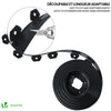 Bordure de jardin PVC flexible 20m avec piquets noir - vounat.shop