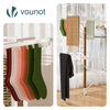 Etendoir a linge deluxe pliable grande capacite 173x94x123cm style bois blanc - vounat.shop