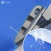 Transat pare soleil Textilene et range magazine Lot de 2 pcs Bleu - vounat.shop