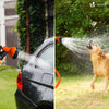 Tuyau d’Arrosage Extensible 30m avec Accessoires orange - vounat.shop