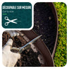 Bordure de jardin plastique flexible 10m avec piquets Marron - vounat.shop