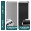 Bâche de Protection en Polyéthylène resistant et impermeable 180g/m² gris et noir 6x8m - vounat.shop
