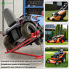 Leve tracteur Tondeuse Supporte 400 kg max Rouge - vounat.shop