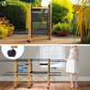 Sechoir a linge etendoir deluxe pliable Grande capacite sechage style bois noir - vounat.shop
