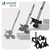 Chariot de courses pliable monte escalier bleu - vounat.shop