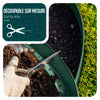Bordure de jardin plastique flexible 20m avec piquets vert - vounat.shop