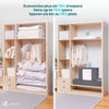 Lot de 9 sac de rangement sous vide Non Tisse XXL gris - vounat.shop