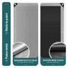 Bâche de Protection en Polyéthylène resistant et impermeable 240g/m² gris et noir 4x8m - vounat.shop