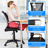 Fauteuil de Bureau Ergonomique pivotant avec dossier toile respirant Noir - vounat.shop
