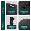 Pied de parasol sable et eau pour mat 38/48mm 22L HDPE noir - vounat.shop
