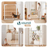 Barriere de securite a pression sans percage Largeur 88-96cm Metal blanc - vounat.shop