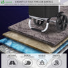 Chariot de course pliable aluminium 2 roues noir - vounat.shop