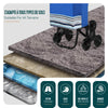 Chariot de courses pliable monte escalier bleu - vounat.shop