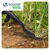 Desherbeur manuel avec Fourchette à main Extracteur de mauvaises herbes longue manche 100 cm - vounat.shop