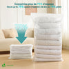 Lot de 7 sac de rangement sous vide Non Tisse XXL gris - vounat.shop