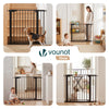 Barriere de securite a pression sans percage Largeur 88-96cm Metal noir - vounat.shop